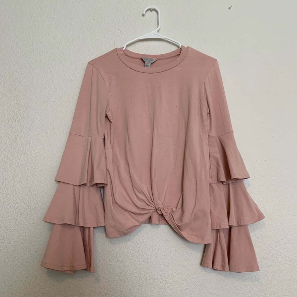 Blush pink top